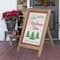Glitzhome® 24" Wooden Christmas Trees Porch Sign